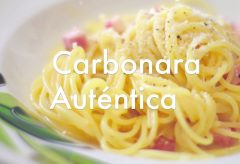 Cómo preparar unos espaguetis a la Carbonara auténticos
