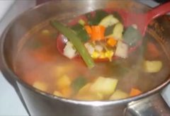 Cómo hacer Sopa Vegetariana